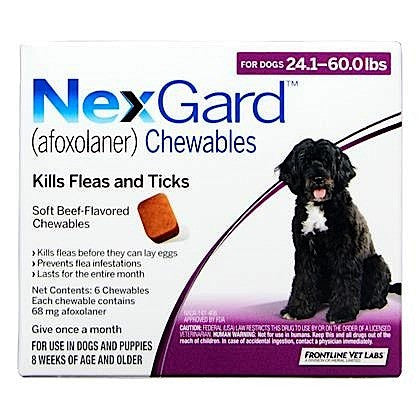 Nexgard flea sales and tick tablets